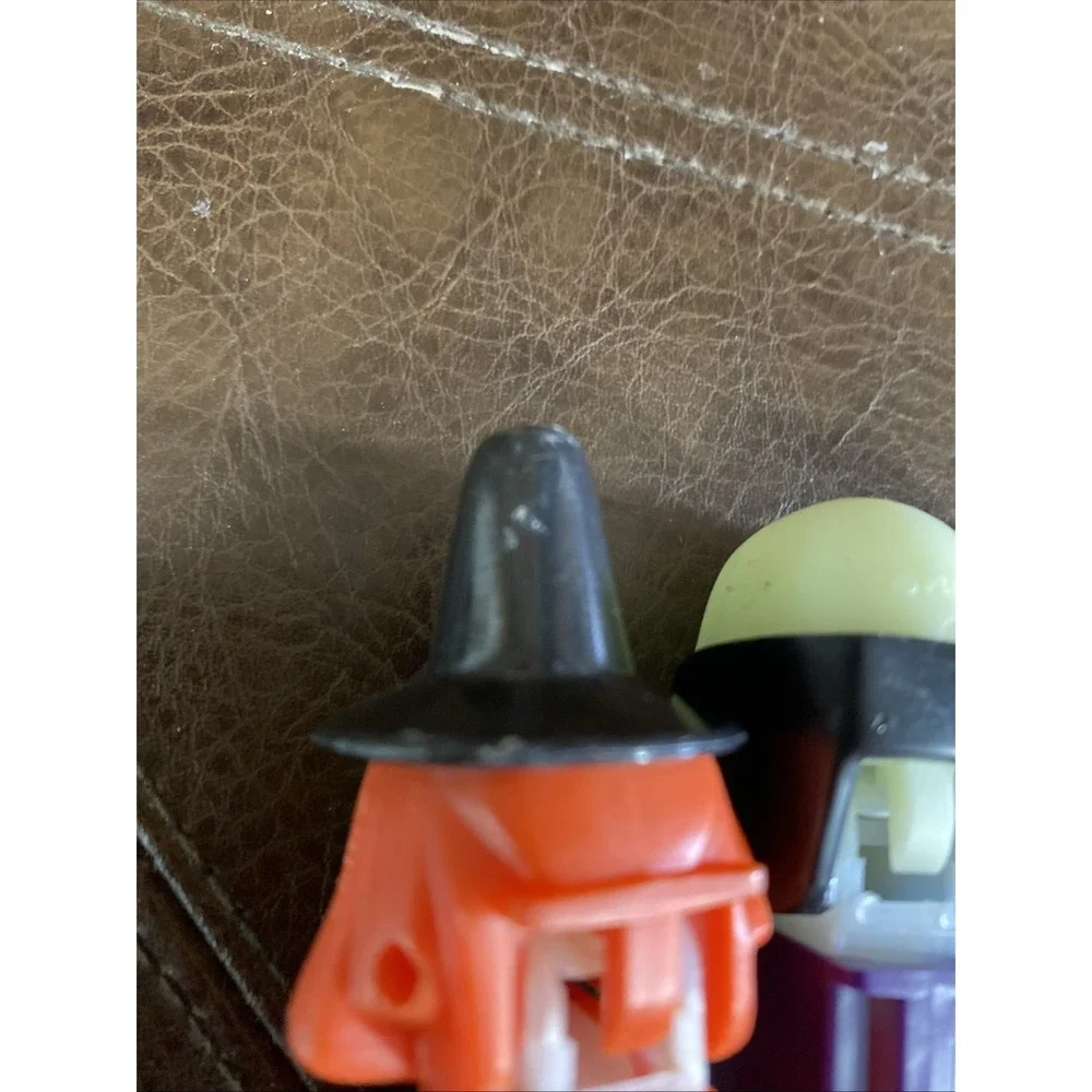 Pez Dispensers Green Face‎ Witch Purple Skull Green Hulk Vintage Lot of  3